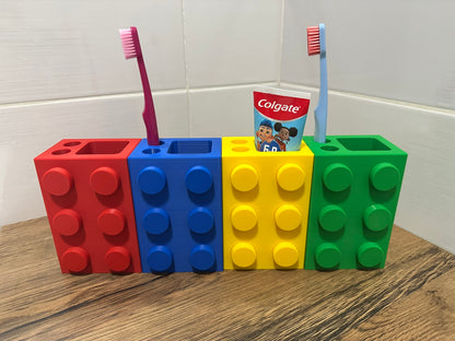 LEGO - Çocuklar için Diş Fırçası Organizeri