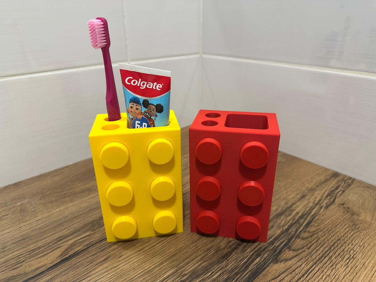 LEGO - Çocuklar için Diş Fırçası Organizeri